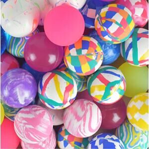 Super Bouncy Balls 1.25" 32mm Toy Vending Gumball Machine Superballs 100 Count